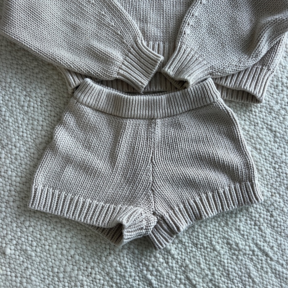 Good American Knit SHORTS ONLY – Size Medium